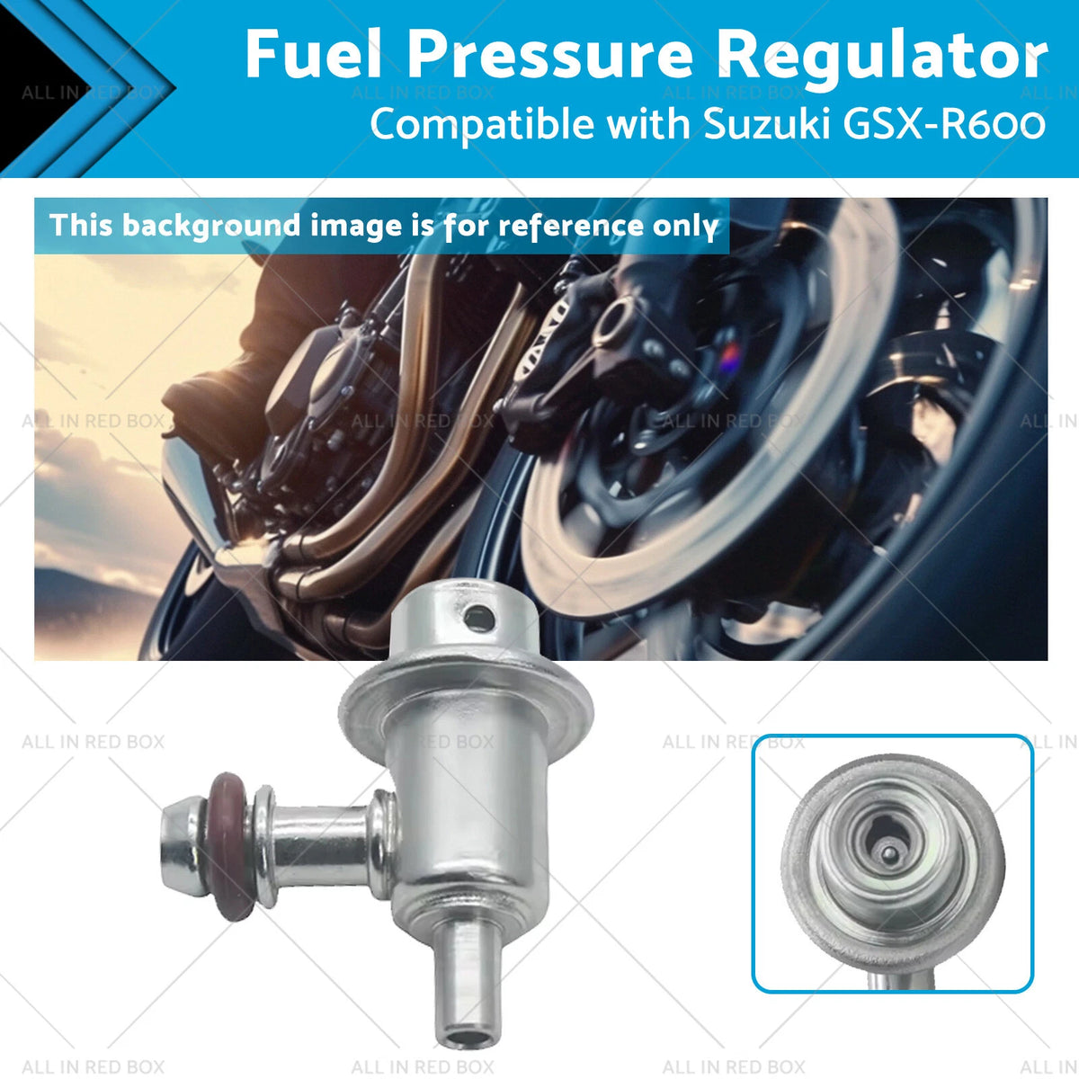 Fuel Pressure Regulator for Suzuki GSX-R750 GSX-R600 (2000–2005)