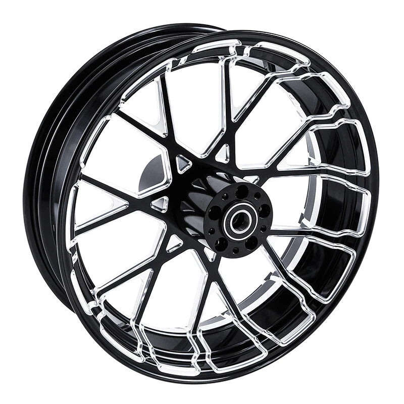 26" Front & 18" Rear Wheel Rim Hub Belt Pulley for Harley Touring (2009–2025)