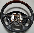 Steering Wheel Switches for Lincoln LS (2003–2006) Gray with Wood 5W43-3F563-DAW