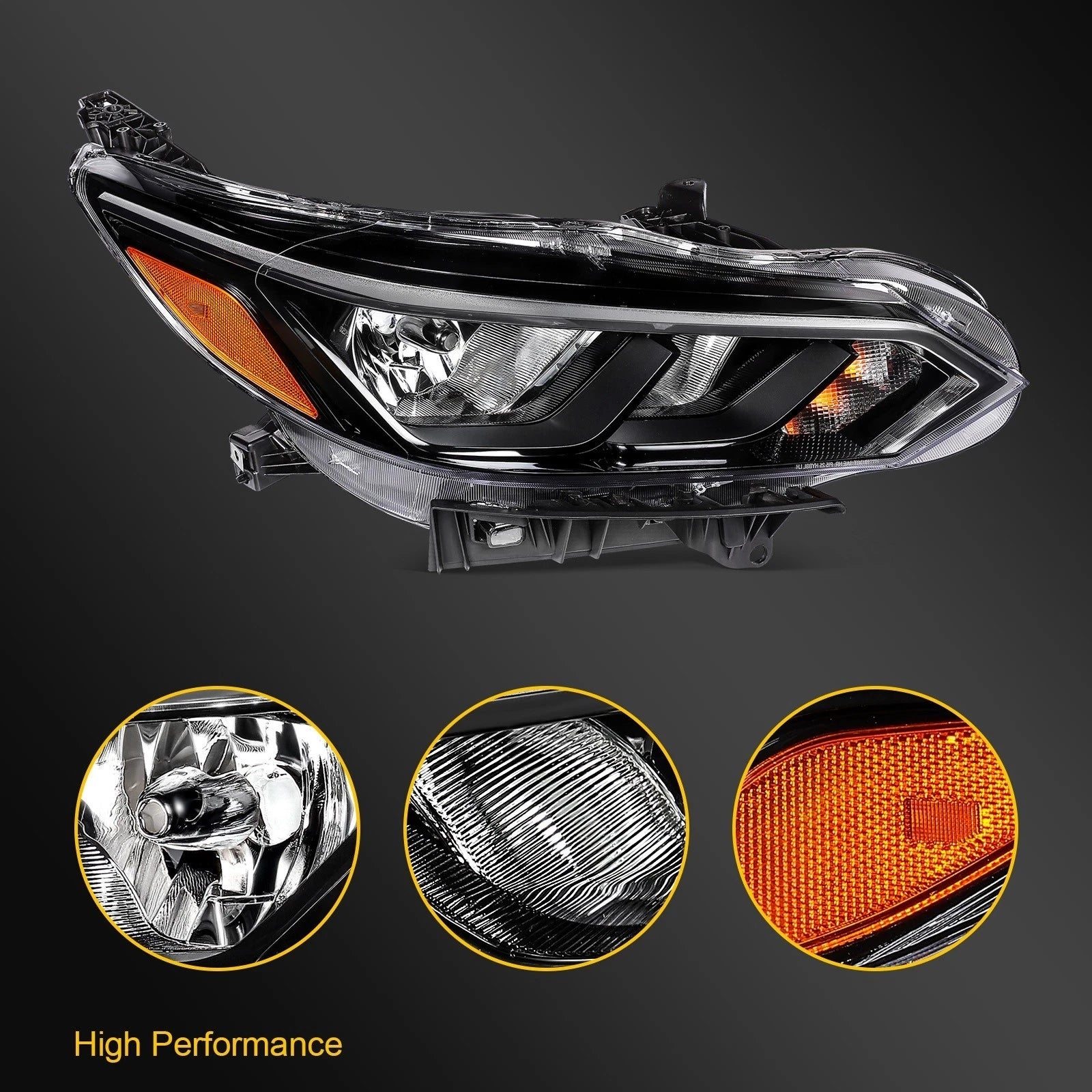 Right Halogen Headlight Assembly for Nissan Sentra (2024–2025)