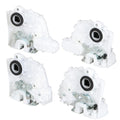 Set of 4 Power Door Lock Latch Actuators for Honda CR-V (2007–2011)