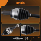 Front Left CV Axle for Jeep Grand Cherokee, Dodge Durango 4WD (2011–2022)