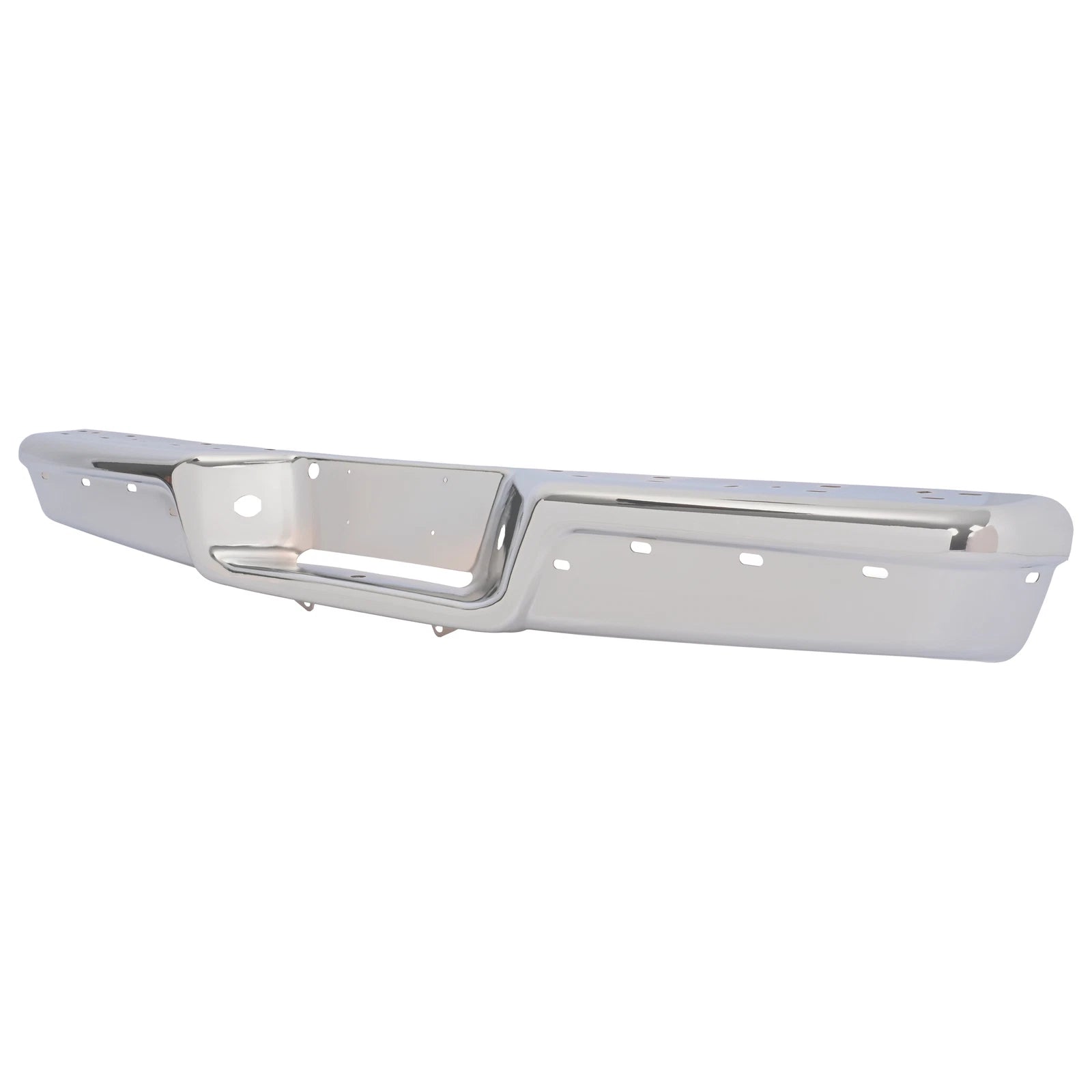 Rear Step Bumper Assembly for Dodge Dakota (1997–2004) Black/Chrome