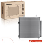 A/C Condenser with Bracket & Receiver Drier for Mitsubishi Mirage (2014–2015)