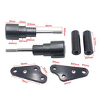 Aluminum Frame Crash Sliders for Suzuki DRZ400S/SM (2000–2025)