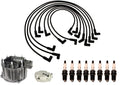 ACDelco Ignition Kit Set for Chevy Corvette (1997–2004) - Rotor, Cap, Wires, Plugs