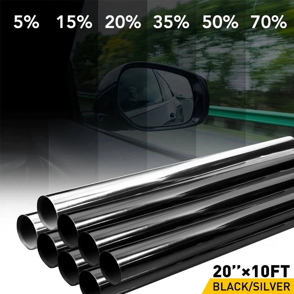 Window Tint Film 70% VLT for Car Home Office Glass (20" x 10')