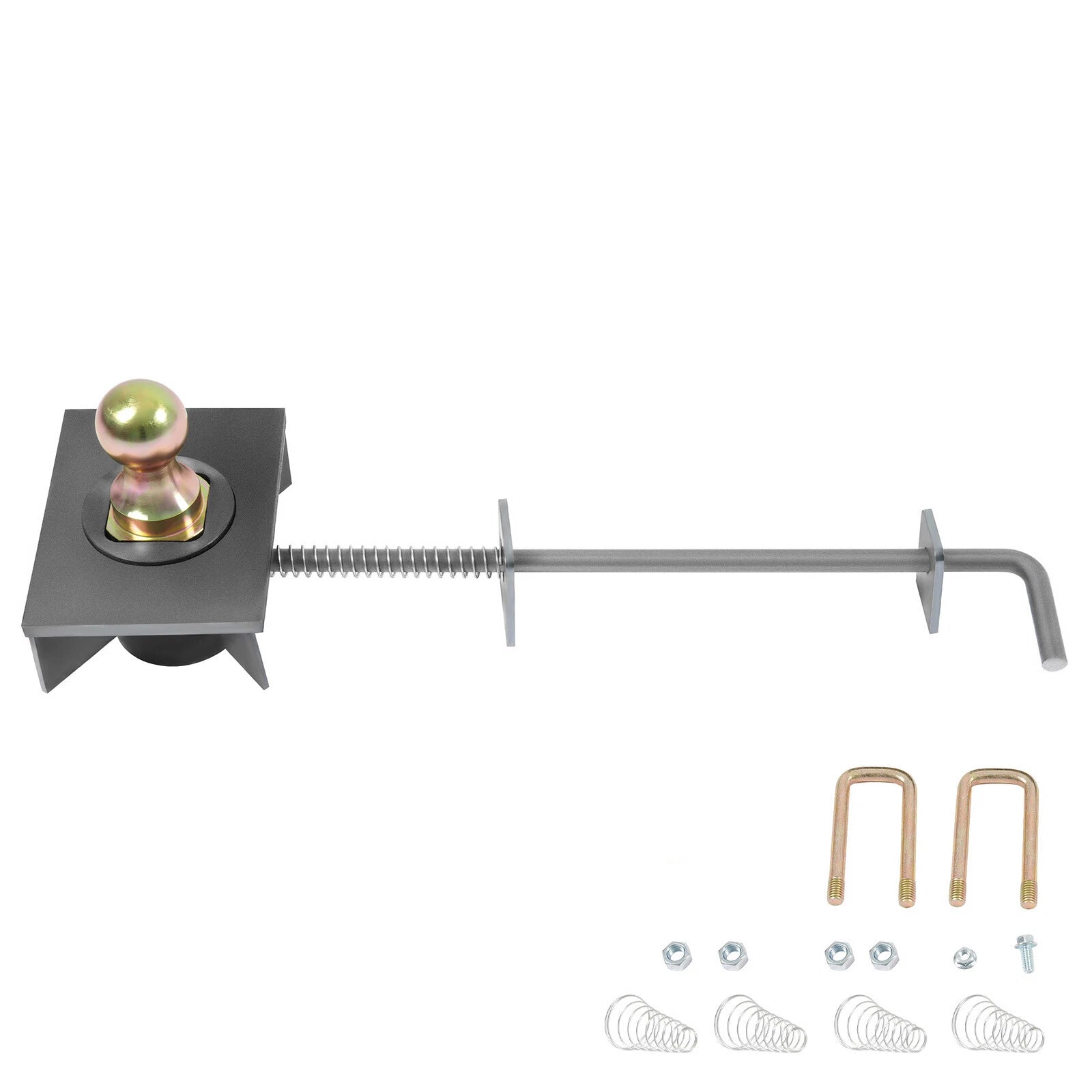 Gooseneck Hitch Kit for Universal Flat Beds (30,000 lbs, 2-5/16" Ball)