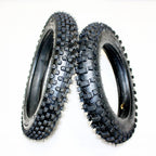 12 Inch Front + 10 Inch Rear Knobby Tire + Tubes for PIT PRO TRAIL