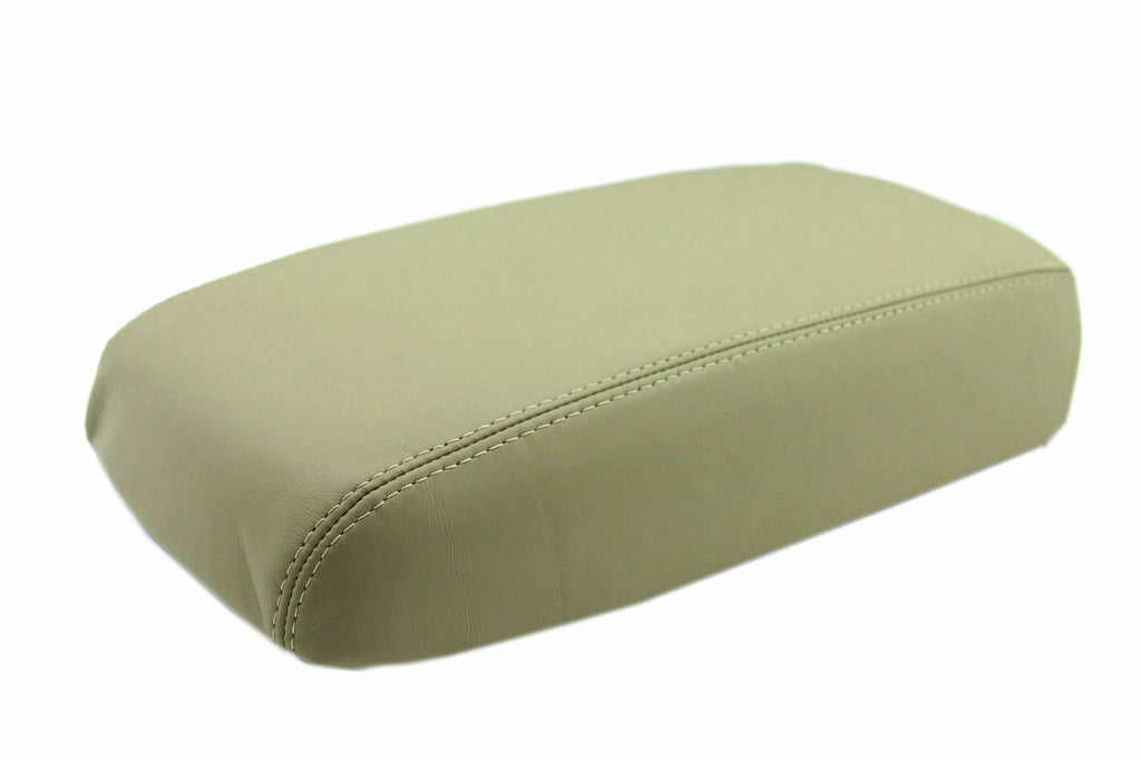 Leather Console Lid Armrest Cover for Nissan Murano (2009–2014) Beige