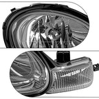 Pair Chrome Headlights for Dodge Chrysler Neon (2000–2002)