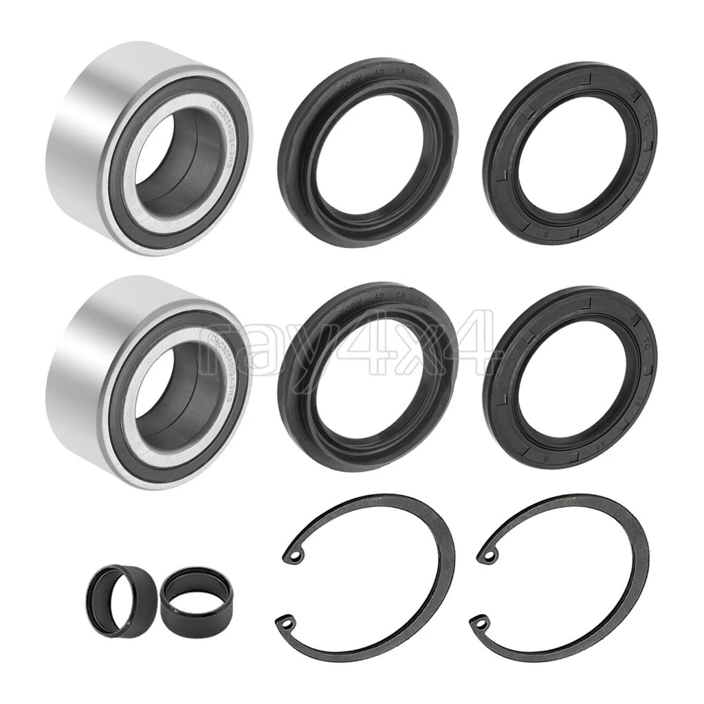 Front Wheel Bearings Seal Kit for Honda Rincon 650 680 (TRX650FA/FGA, TRX680FA/FGA)
