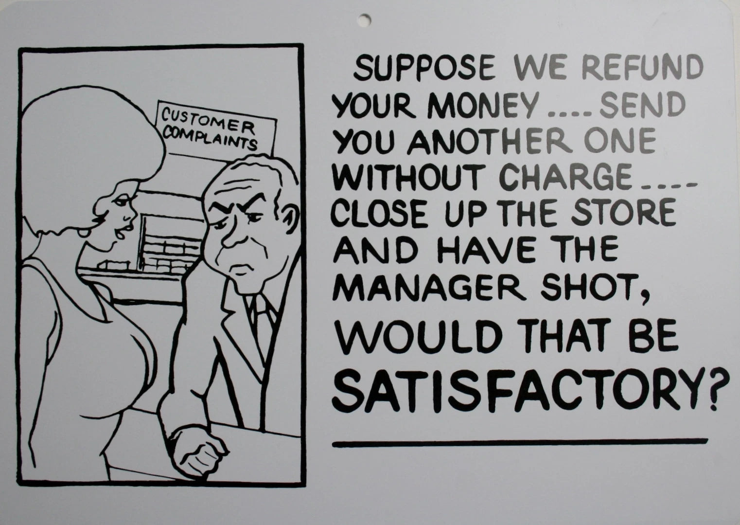 Funny Man Cave Sign Gag Gift Humor