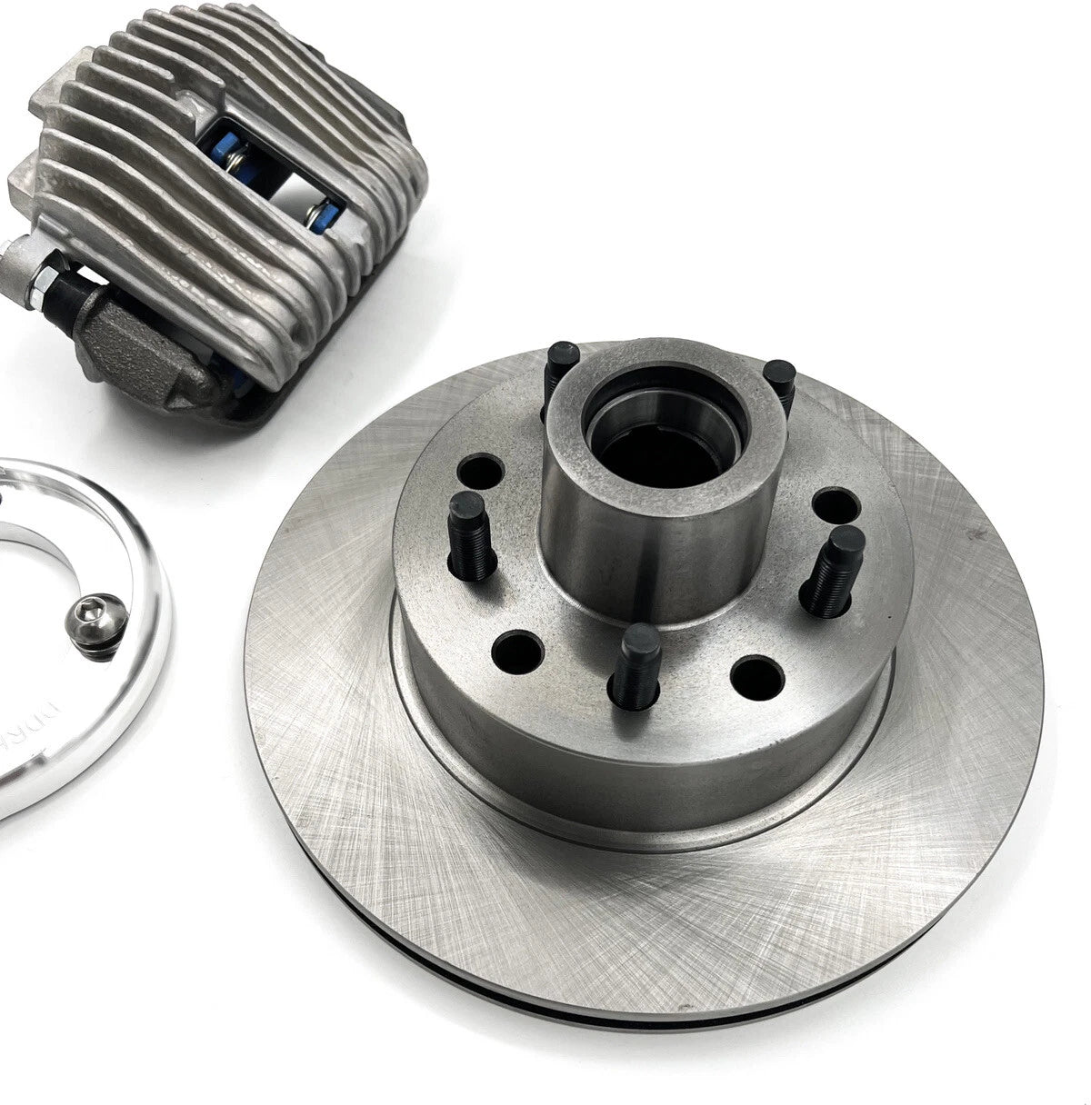 Finned Front Disc Brake Kit for 1937-1941 Ford Spindles (Heavy Duty)