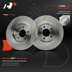 Rear Disc Brake Rotors & Ceramic Pads for Buick Envision (2016-2018)