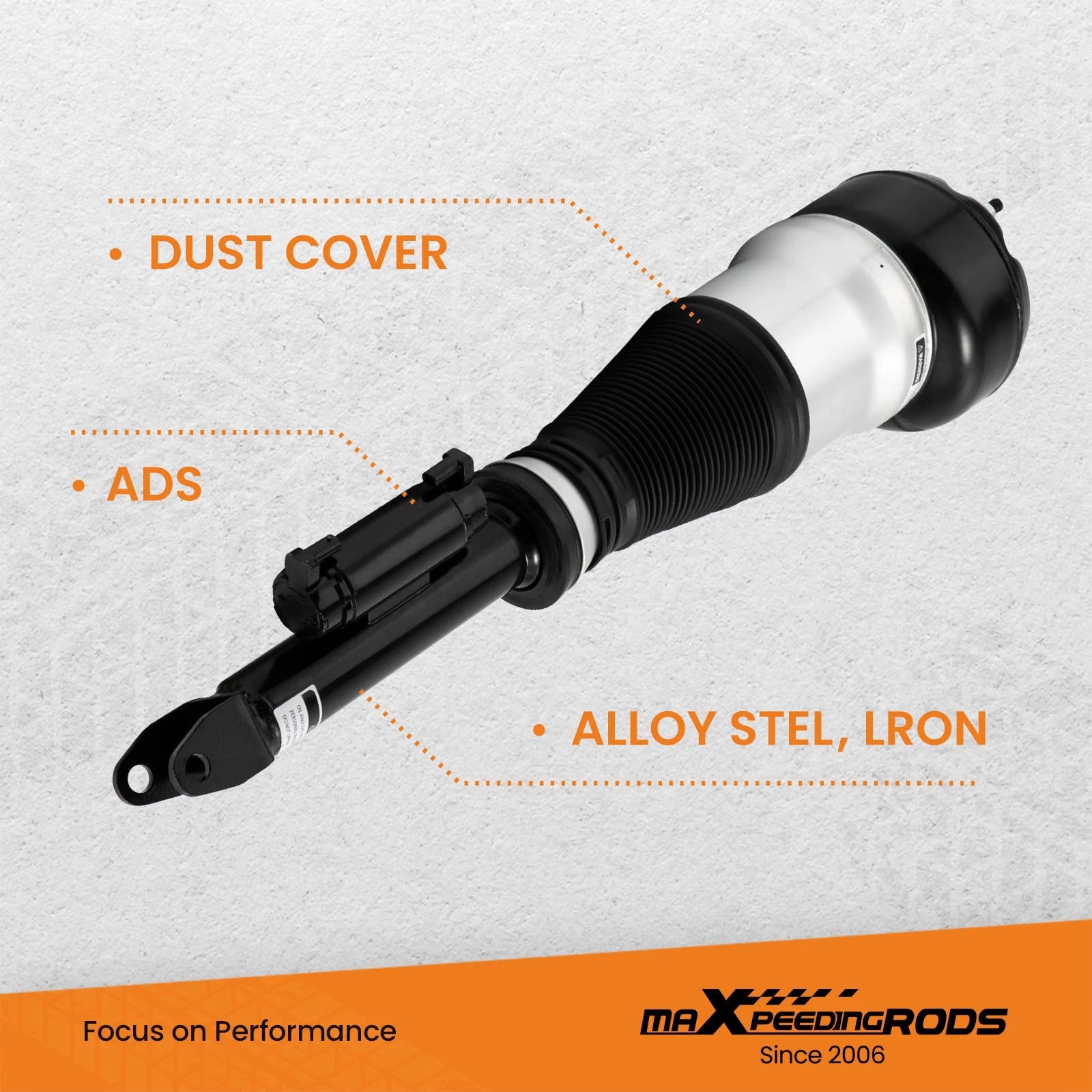 Air Suspension Shock Strut for Mercedes W222 S550 S63 (2014–2020)