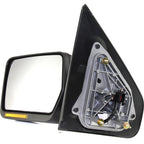Driver Side Mirror for Ford F-150 (2004–2006) Textured Black Manual Folding Heated
