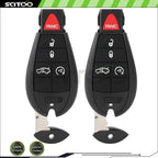 2 Keyless Entry Remote Fob for Dodge Charger (2009–2013) 433MHz