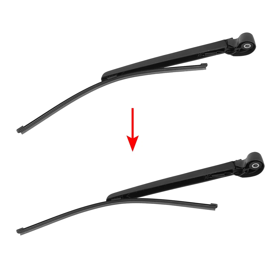 Set of 2 Rear Windshield Wiper Blade Arms 405mm for Audi A4 Avant (2010–2017)