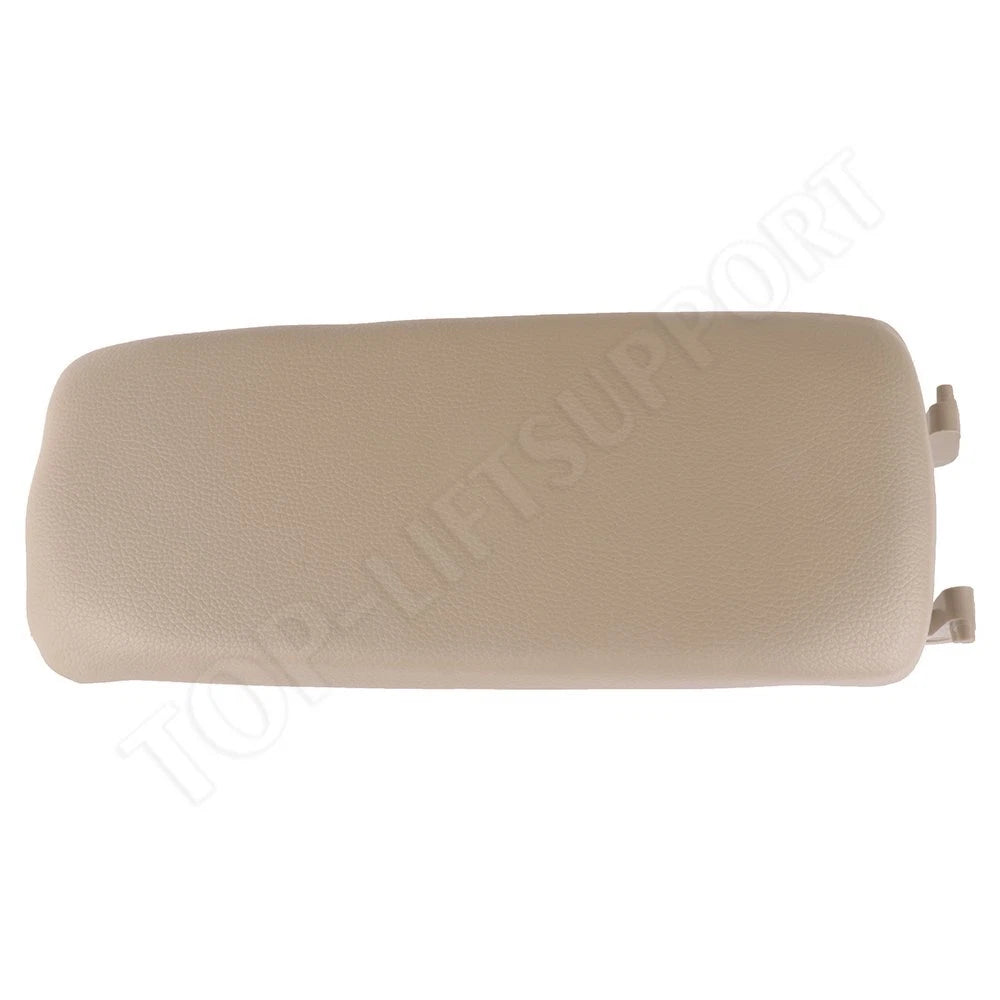 PU Leather Center Console Armrest Cover for Audi (2000–2008) Beige