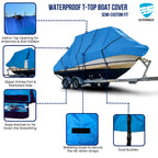 Boat Cover for Sunsation 29 CCX - Blue