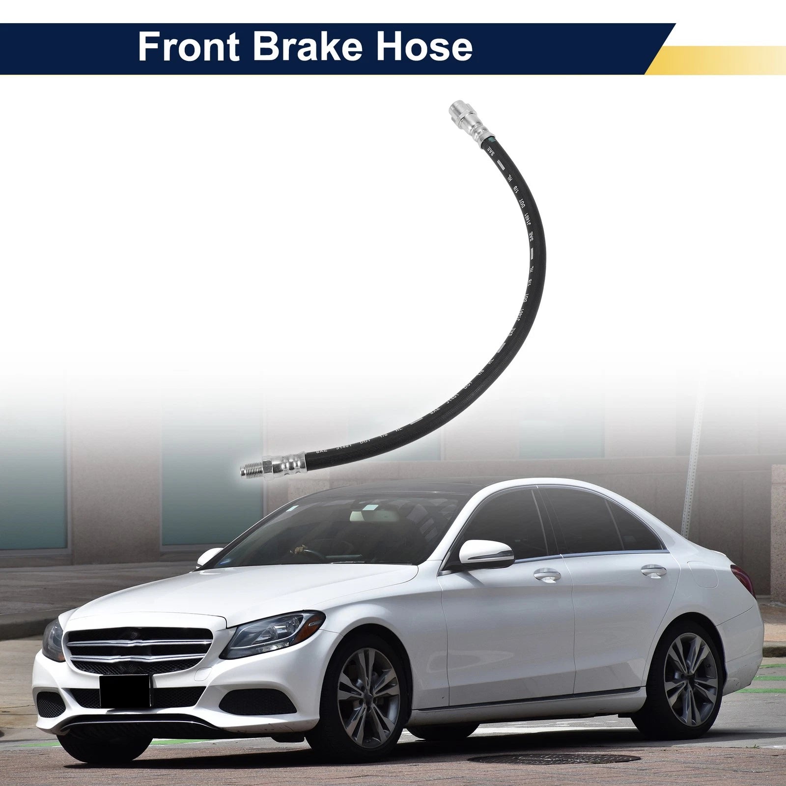 Front Brake Hose for Mercedes-Benz C-Class (2007–2015) No. 2044280135