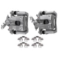 Pair Rear Brake Calipers with Brackets for Pontiac Vibe L4 2009–2010