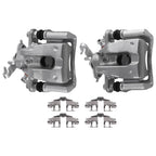 Pair Rear Brake Calipers with Brackets for Pontiac Vibe L4 2009–2010