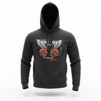 Hoodie for Harley-Davidson Women's Hall of Fame Akron OH #1 Wings & Roses
