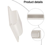 White ABS RV Side Vent Cover for Trailer Boat Yacht
