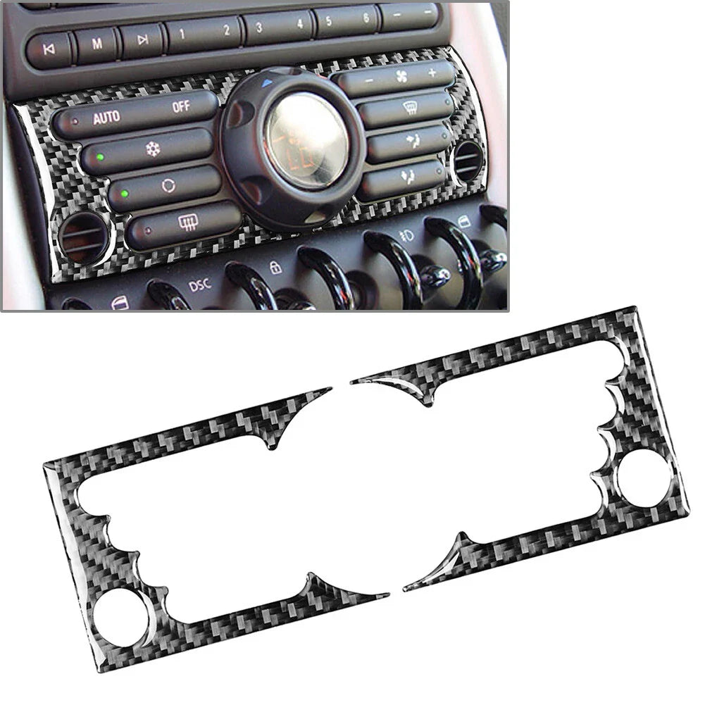 Center Console AC Switch Panel Cover for BMW Mini Cooper R50 R53 (2005-2006)