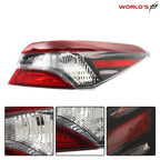 Outer Right Passenger Side Red Halogen Tail Light for Toyota Camry (2021–2022)