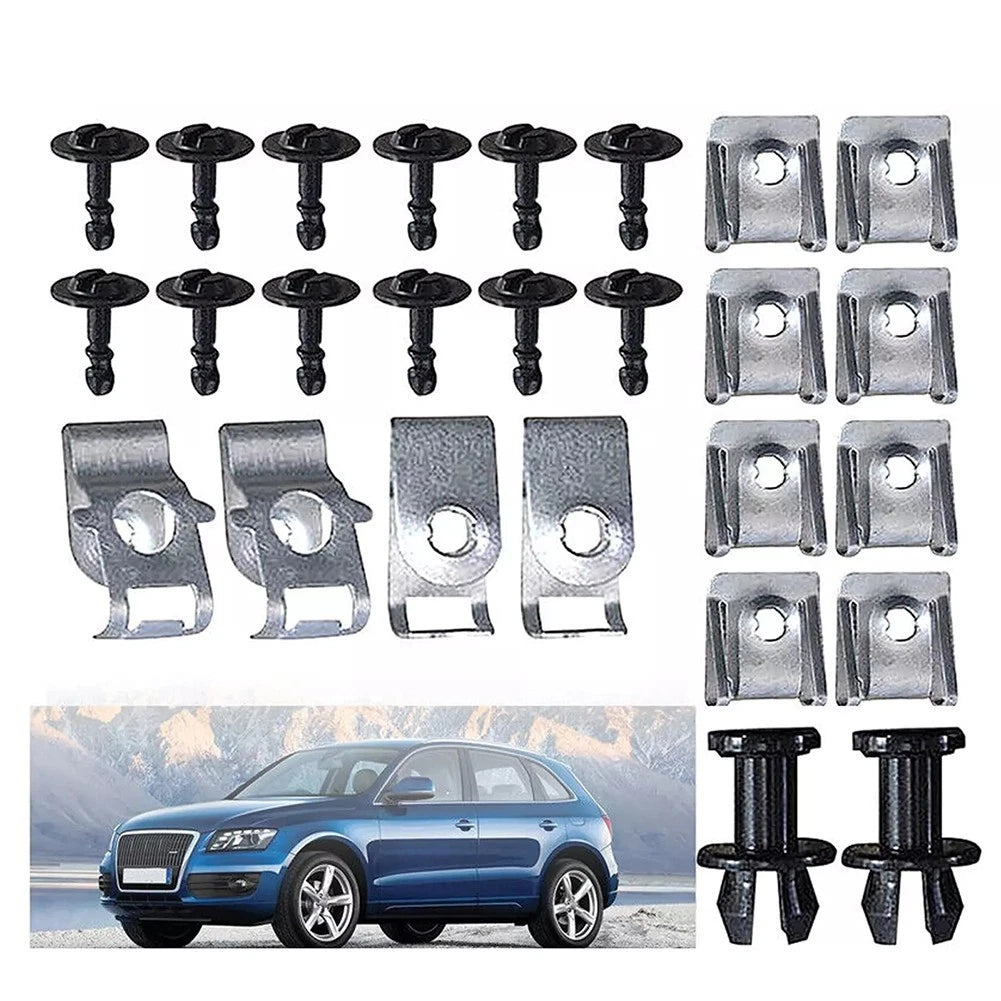 Screw Assembly Kit 26 Pieces for Audi Undercover Components