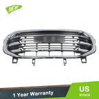 Chrome Front Upper Grille Mesh for GMC Terrain SLT (2018–2021)