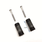 2X Black Narrow Band Billet Shifter Peg for Harley Davidson (All Models)