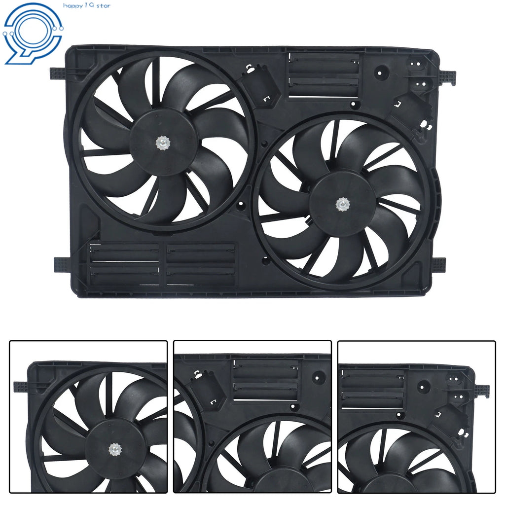 Dual Radiator Cooling Fan for Ford Escape Lincoln MKC (2013–2019)