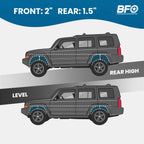 2" Front 1.5" Rear Leveling Lift Kit for Toyota RAV4 (2006-2018)