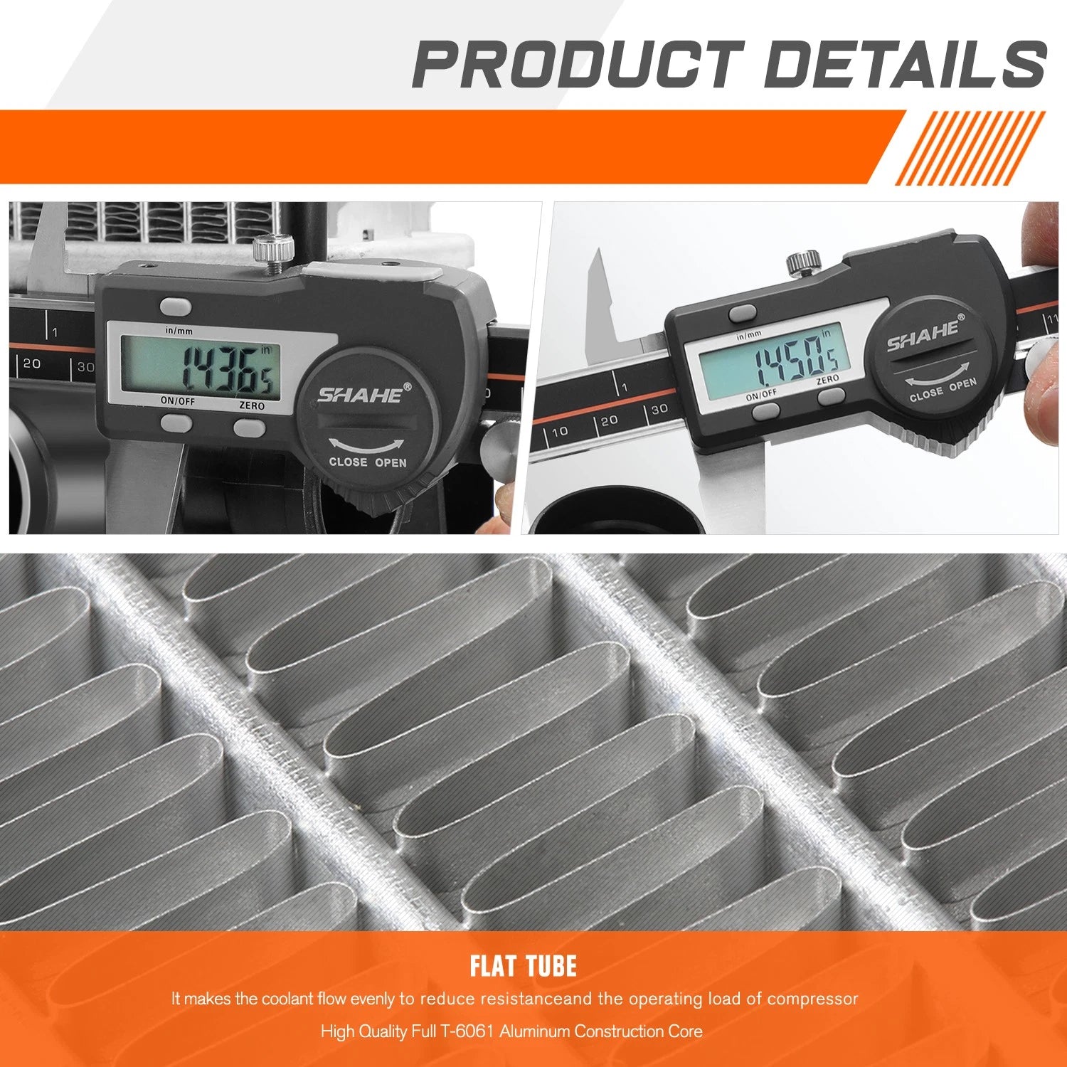 Aluminum Core Radiator for Nissan NV1500 NV2500 NV3500 (2012–2021) DPI-13335