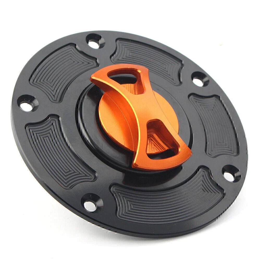 Orange Fuel Gas Tank Cap Cover for Ducati Panigale 899 959 1199 (2012-2019)