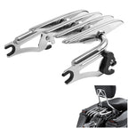Chrome Detachable Stealth Luggage Rack for Harley Electra Glide (2009–2024)