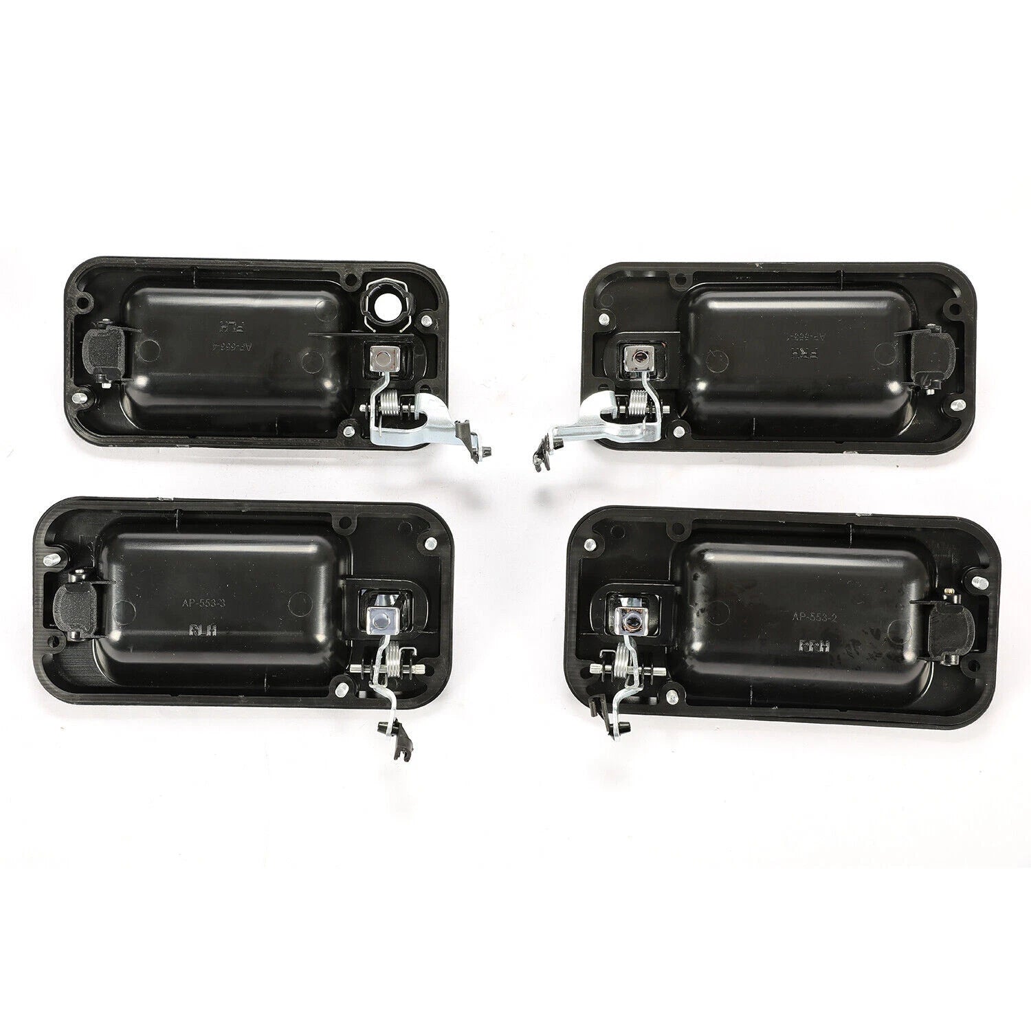 Set of 4 Door Grab Handle Frame Cover Trim for Hummer H2 (2003–2009)