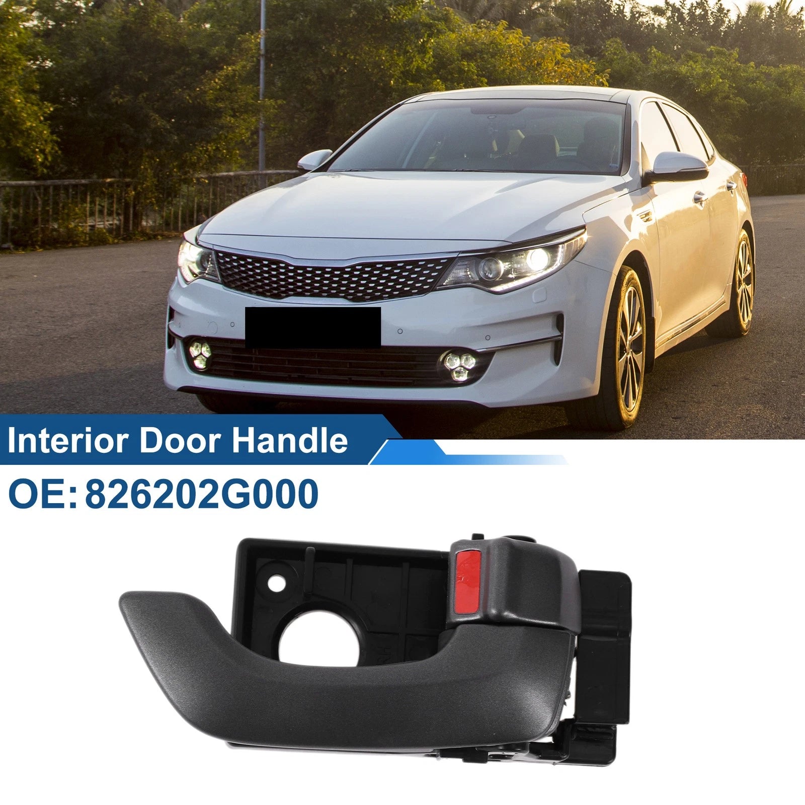 Front Driver Side Interior Door Handle for Kia Optima (2006–2010) No. 826202G000