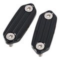 Black mirror delete blanking plates for Kawasaki ZX6-R ZX6R ZX636 (2013–2026)