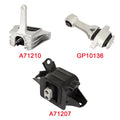 3Pcs Engine Motor Trans Mount Set for Hyundai Elantra (2017–2018) 2.0L