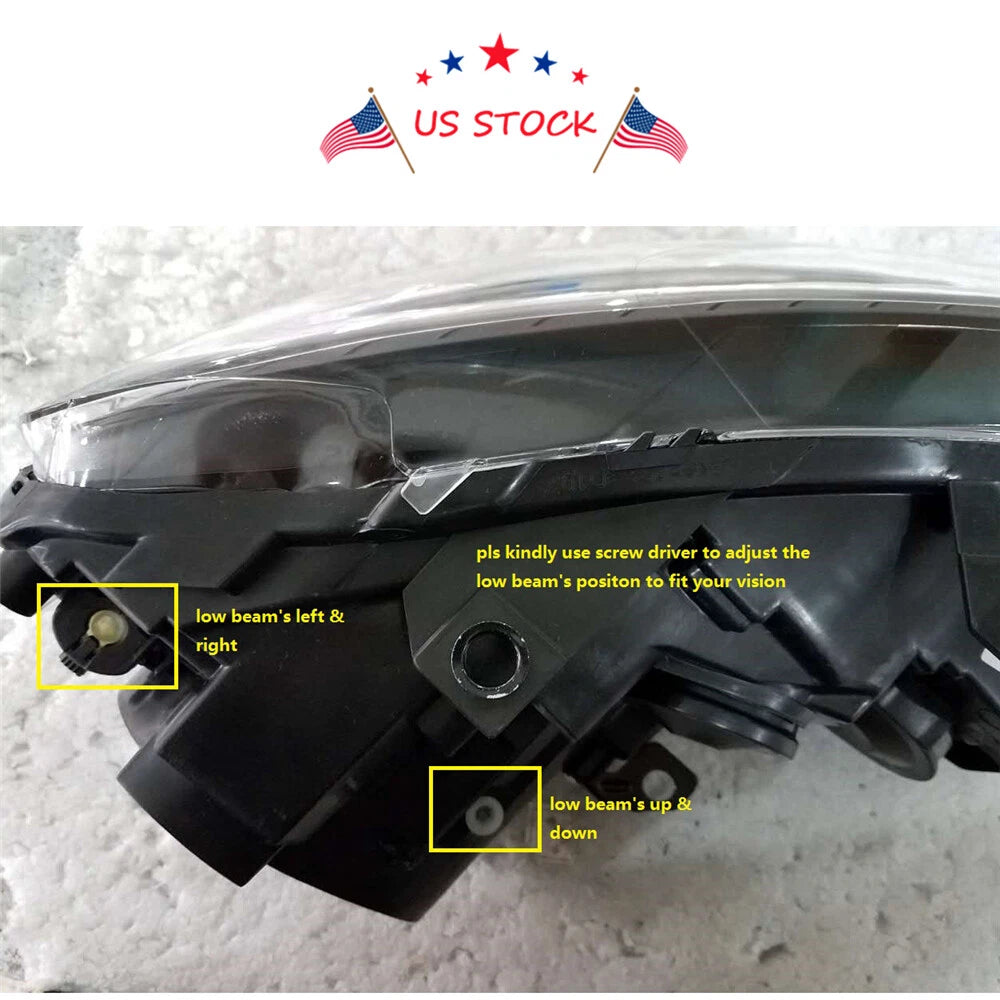 LED Headlights for VW Golf 6 GTI MK6 (2010-2014) DRL Upgrade