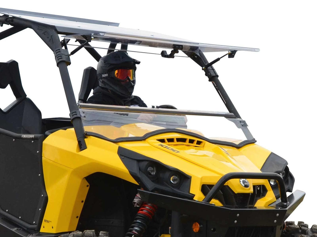 Scratch Resistant Flip Windshield for Can-Am Commander 800/1000/Max (2011–2023)