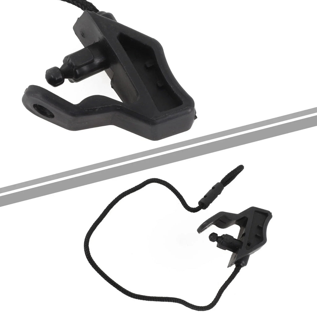 Black ABS Left Parcel Shelf String for A3 Sportback (2013–2016)