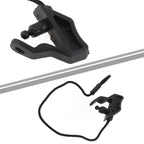 Black ABS Left Parcel Shelf String for A3 Sportback (2013–2016)