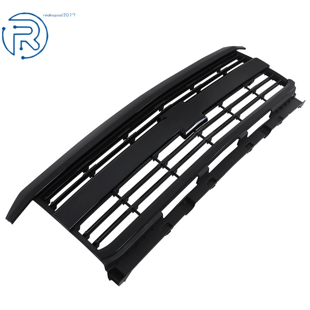 Front Bumper Mesh Grille for Chevy Silverado 2500HD 3500HD (2015-2019)