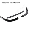 Glossy Black Front Bumper Body Kit Spoiler Lip for Toyota Camry (2018–2019)